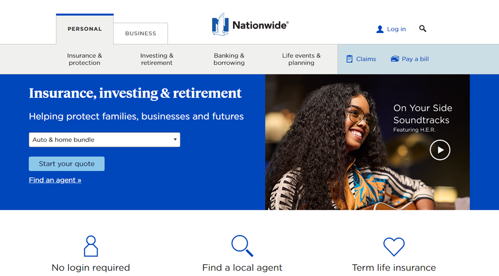 Nationwide car insurance